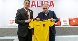 LALIGA welcomes visit of Ecuador’s Minister of Telecommunications & Society Information!