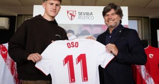 Oso signs Sevilla FC contract extension until 2027!