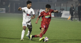 Rajasthan United FC held Shillong Lajong FC to late 4-4 draw!