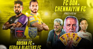arunfoot/SportsKhabri: Candid Football Conversations #218 Odisha FC 2-1 Kerala Blasters, FC Goa vs Chennaiyin FC preview!