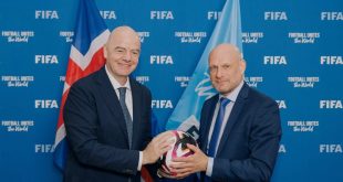 Youth development & infrastructure in focus as FIFA President meets Icelandic counterpart!