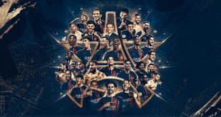 Paris Saint-Germain win their 12th Ligue 1 title!