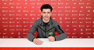 Kieran Morrison signs first professional contract with Liverpool FC!