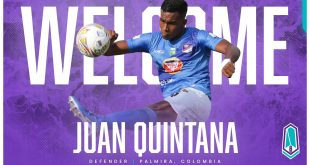 Pacific FC sign Colombian junior centre back Juan Quintana!