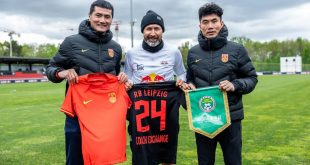 A delegation from the China’s CFA were guests at RB Leipzig!