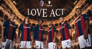 New Macron home kit for Bologna FC: A love act for the season of the return to Europe!