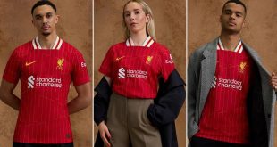 Nike & Liverpool FC unveils new home kit for 2024-25 season!