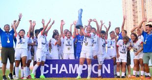 Manipur champions for 22nd time in Senior Women’s National Football Championship!