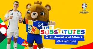 UEFA EURO 2024 unveils ‘The Substitutes’ school programme featuring Jamal Musiala & mascot Albärt!