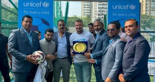 Legend David Beckham at the iconic Cooperage Ground in Mumbai!