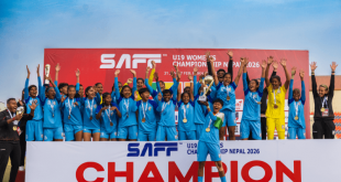 India U17 blank Bangladesh U19 to win SAFF U19 Women’s Championship title!