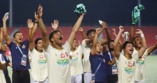 Phrangki Buam brace powers Shillong Lajong to top of IFL table!